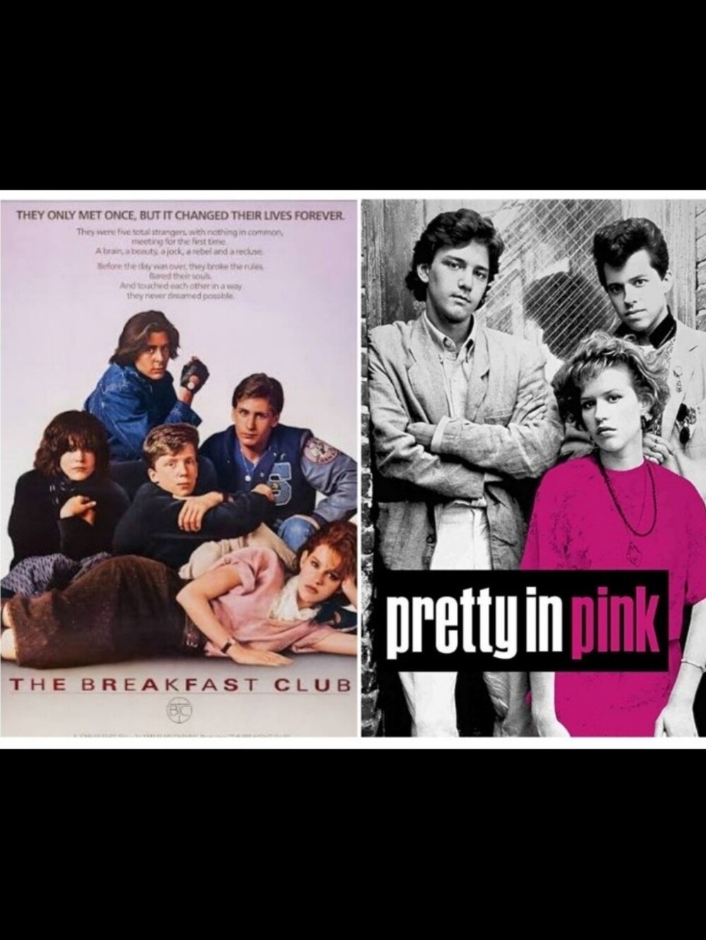 The Breakfast Club DVD and Pretty in Pink DVD 80s Movie DVD NEW Set 2 DVD Movies